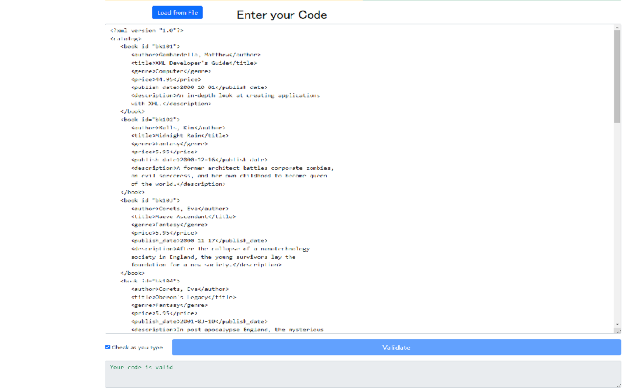 XML Validator截图1