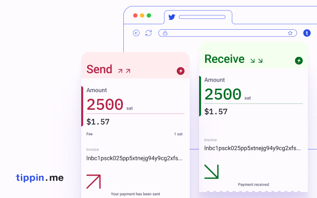 Tippin Extension (tippin.me)截图4