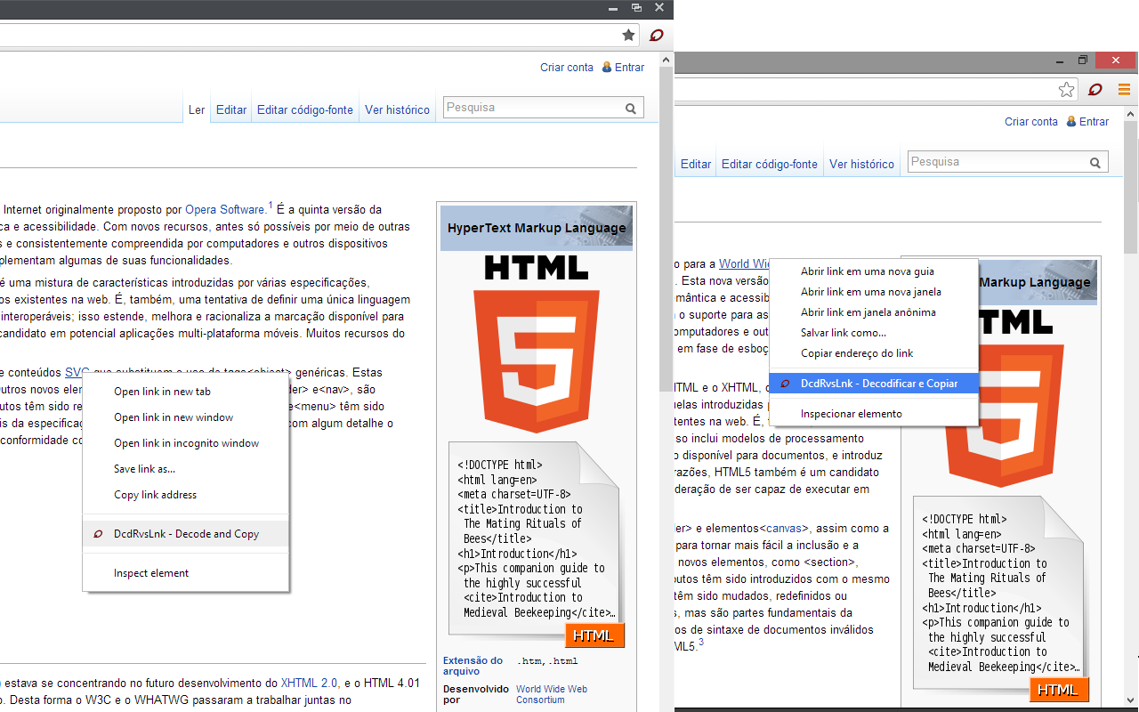 DcdRvsLnk - Decodificar ou reverter links截图2