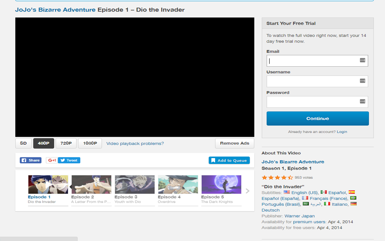Crunchyroll Synopsis Hider截图1