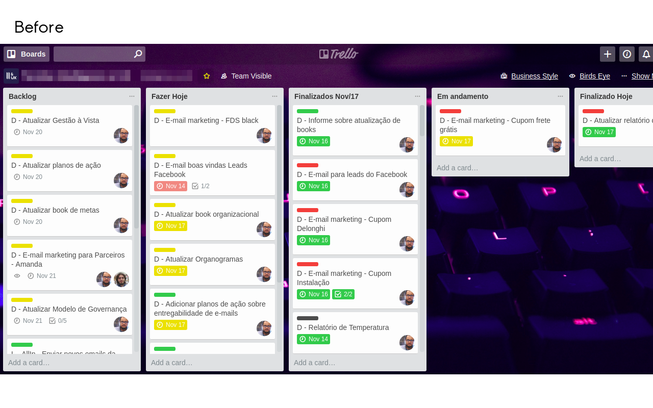 Trello Business Style截图1