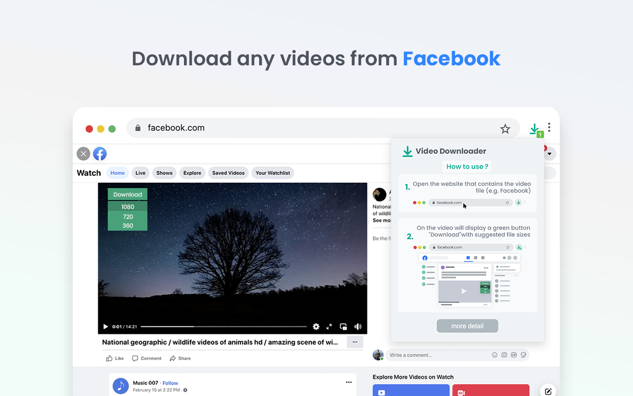 Video Downloader professional截图3