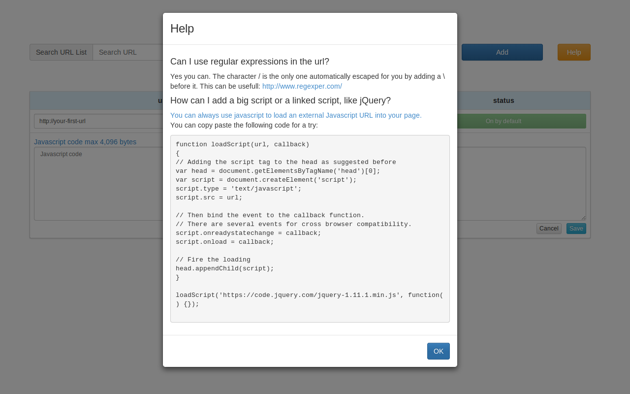 JavaScript Injector截图3