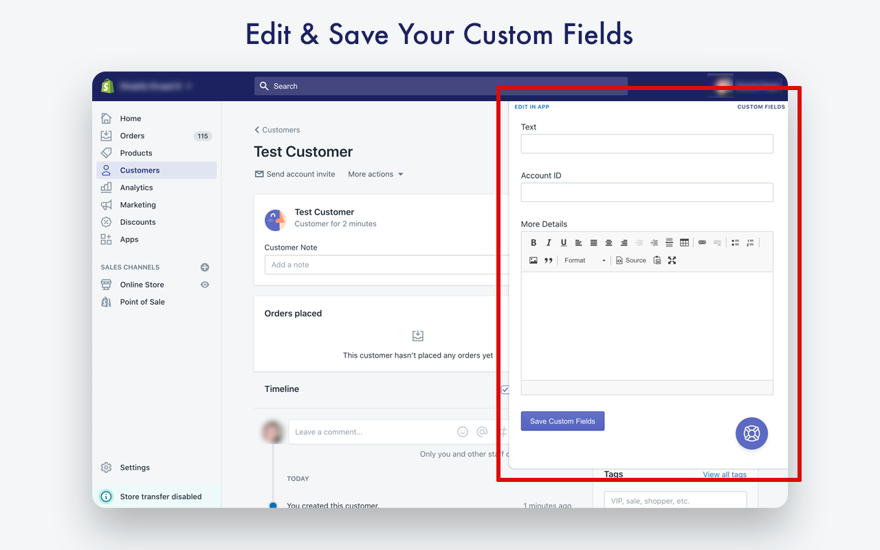 Shopify Custom Fields截图1