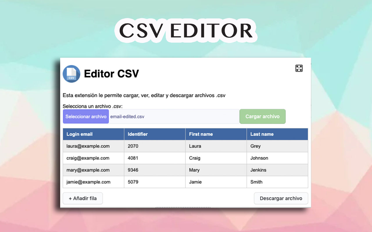 CSV Editor截图1
