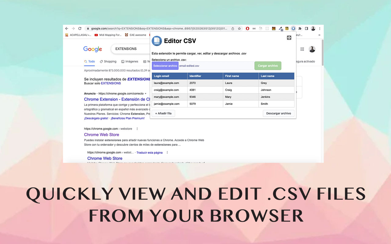 CSV Editor截图2
