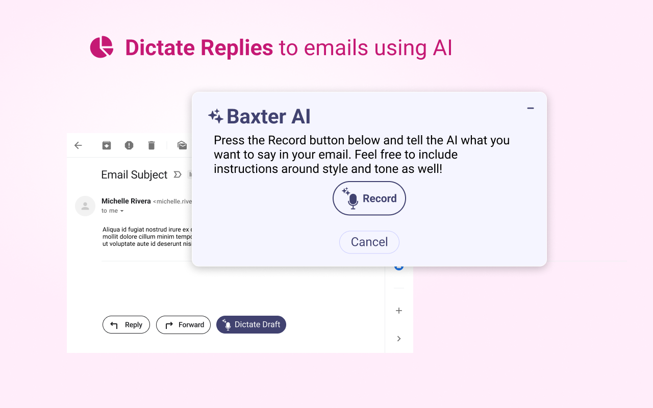 Baxter - Email Organizer & Unsubscriber截图2