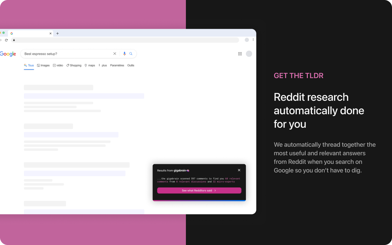GigaBrain - AI Companion for Reddit截图1