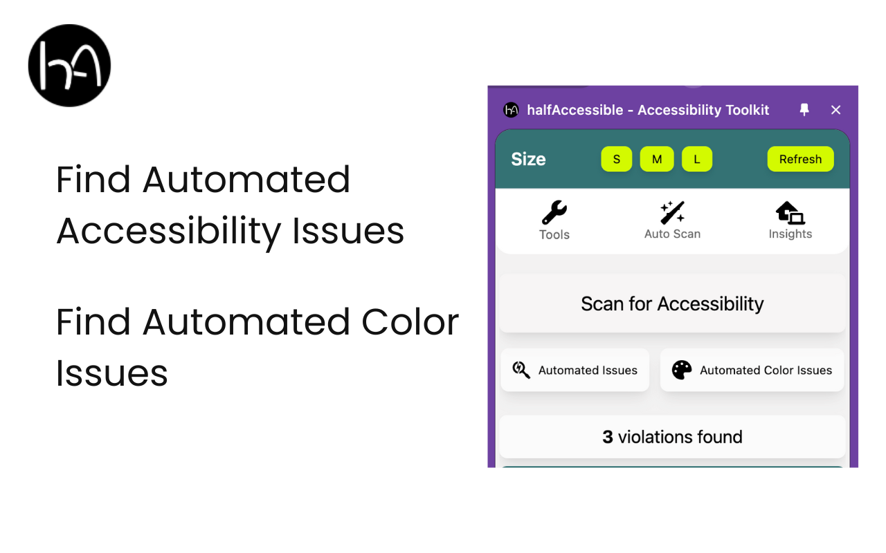 HalfAccessible - Accessibility Toolkit截图5
