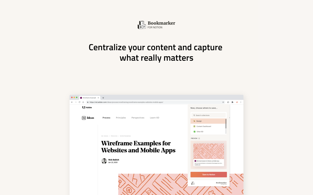 Bookmarker for Notion截图4