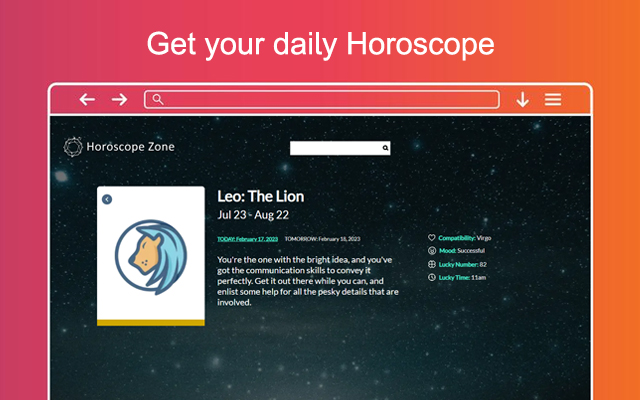 HoroscopeZone截图2