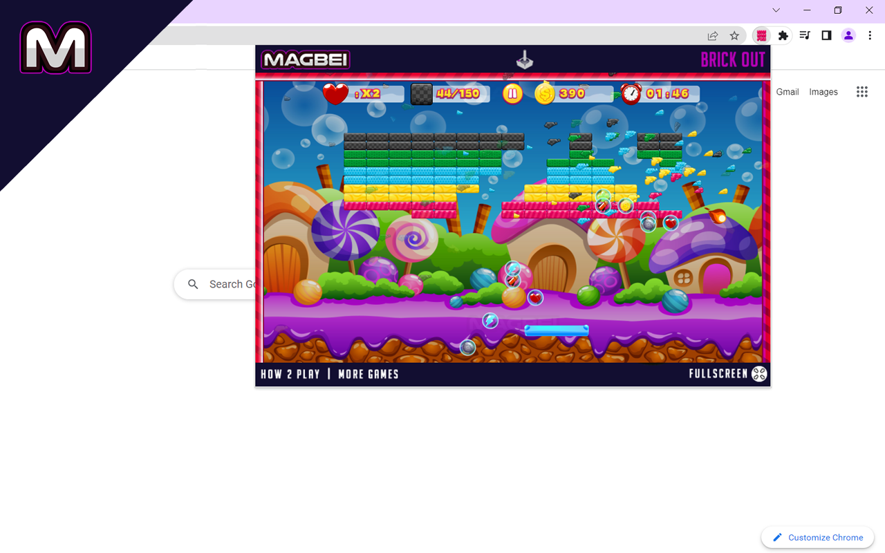 Brick Out 游戏 - 离线运行截图4