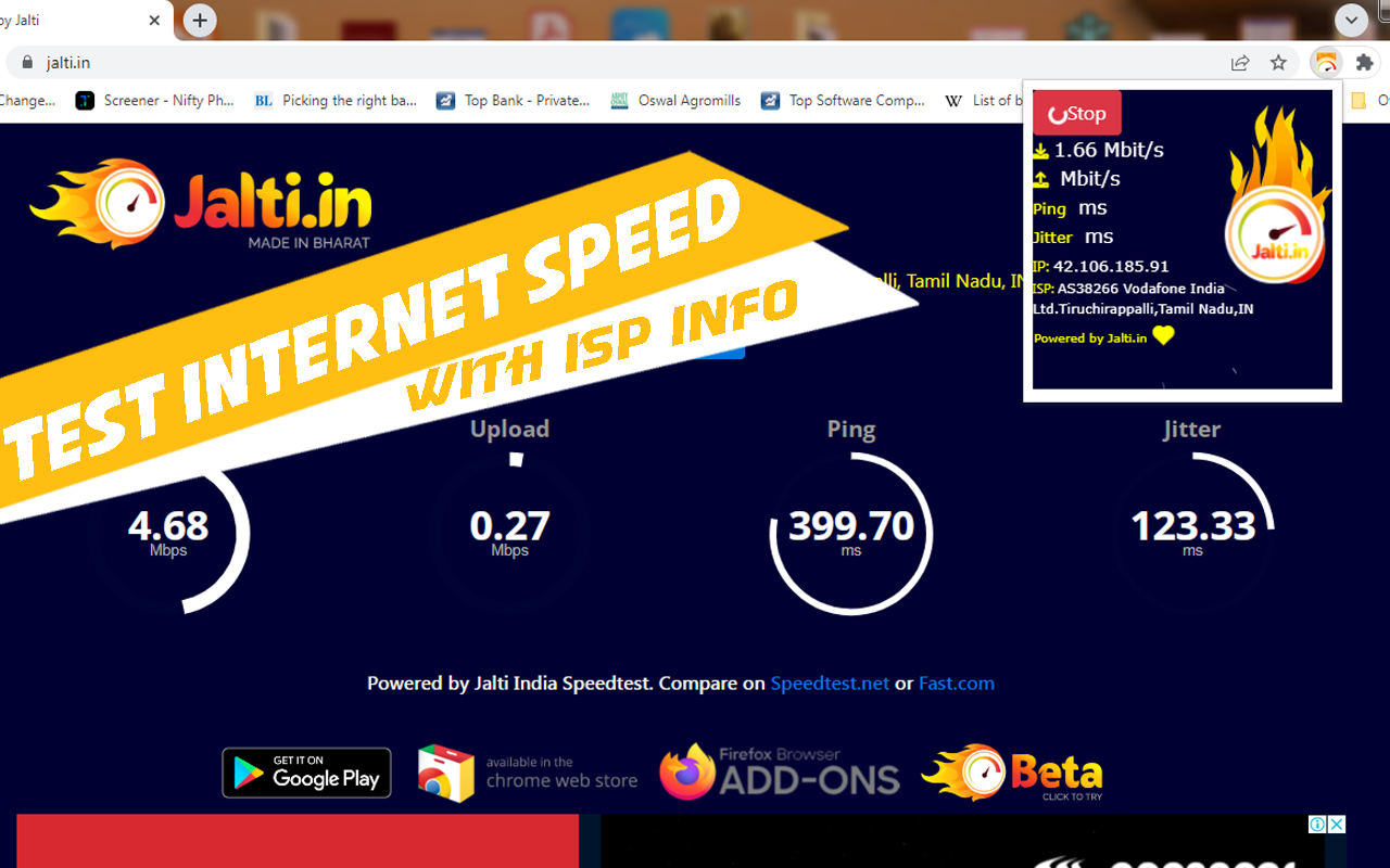 Speedtest by Jalti.in截图3