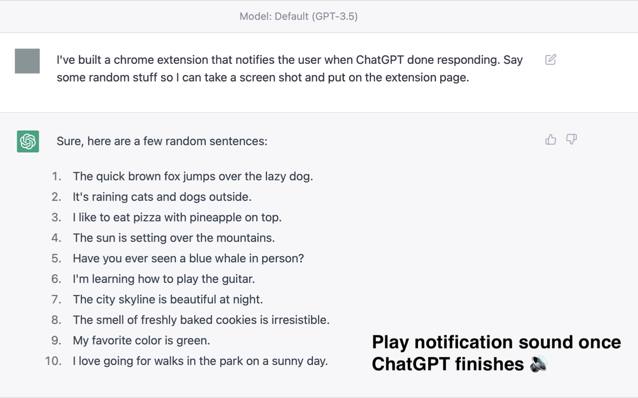 ChatGPT Notifier截图1