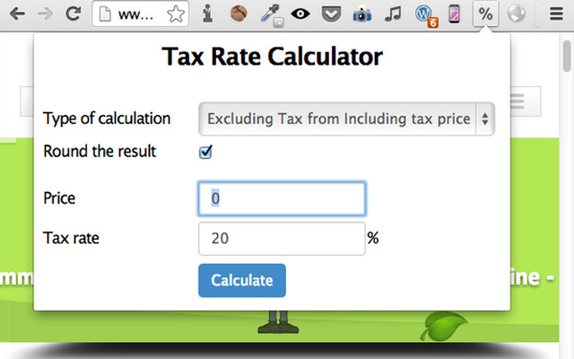 Tax Rate Calculator截图2
