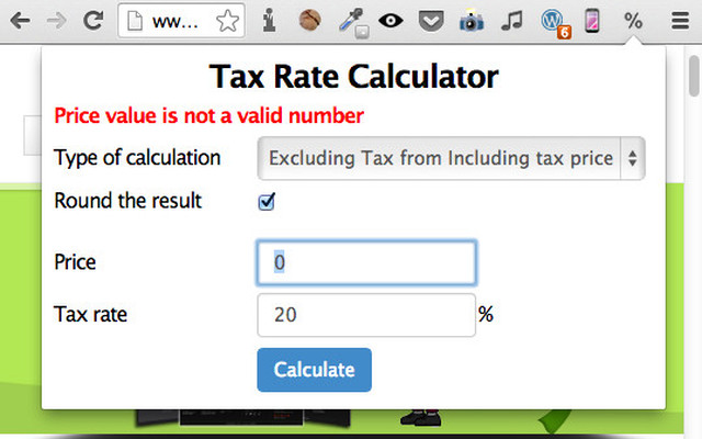 Tax Rate Calculator截图3