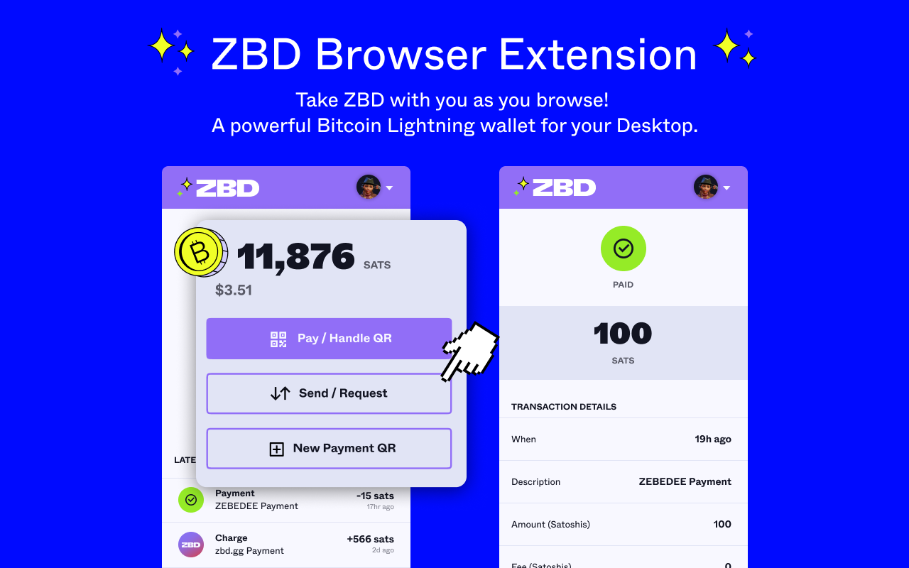 ZBD Browser Extension截图3