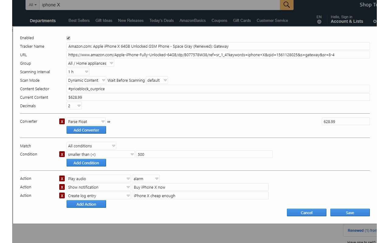 PageProbe - Automatic Page Monitor截图4