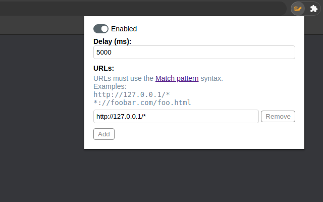 URL Throttler截图1