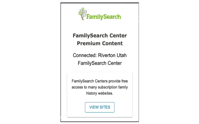 FamilySearch Center Premium Content截图1