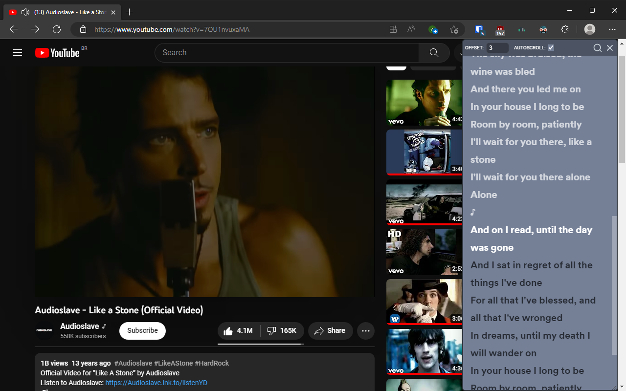 YouTube Lyrics截图3