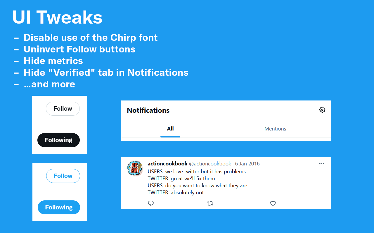 Control Panel for Twitter截图1