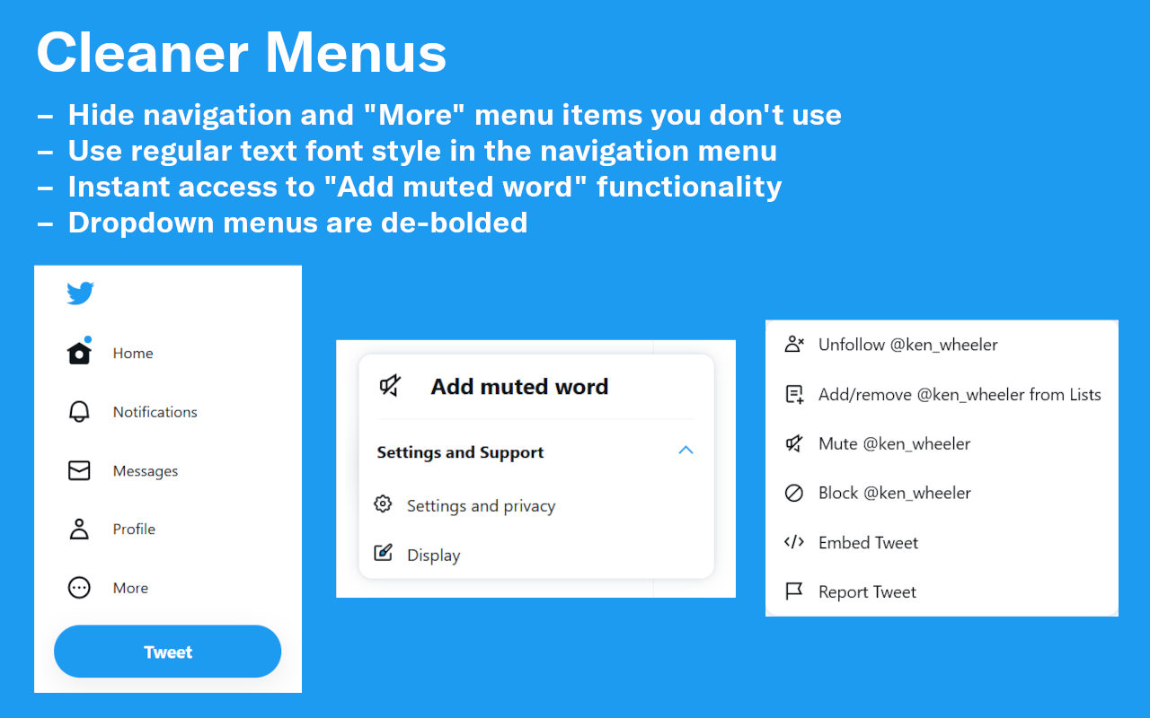 Control Panel for Twitter截图4