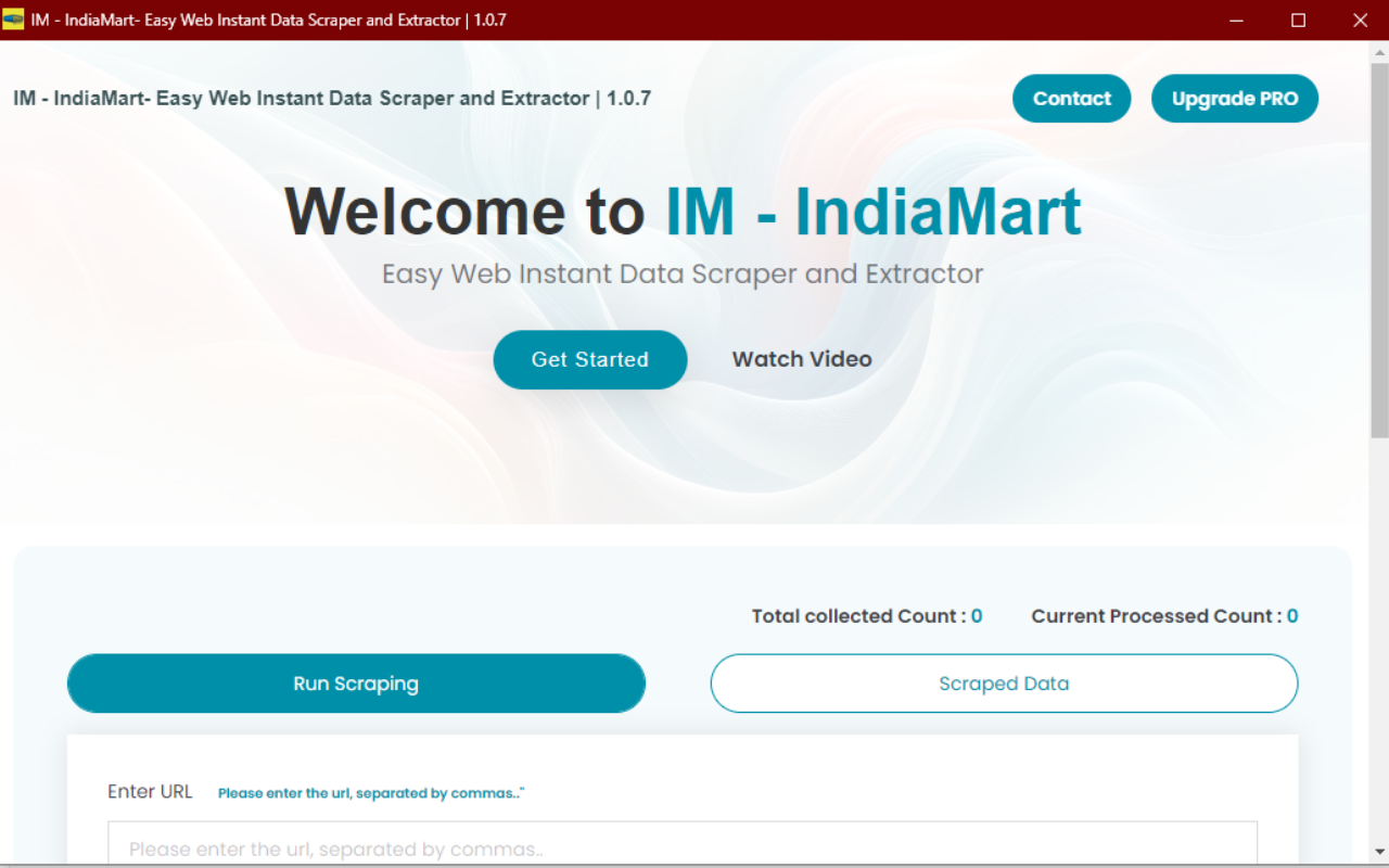 IM - IndiaMart Easy Web Instant Data Scraper and Extractor截图1