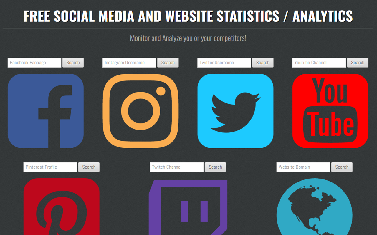 Social Media and Website Analytics截图1