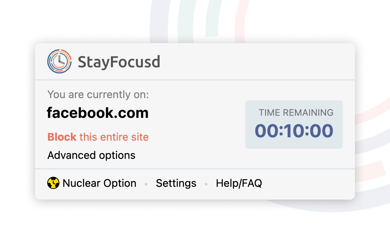 StayFocusd – Website Blocker & Focus Timer & Shorts Blocker截图3