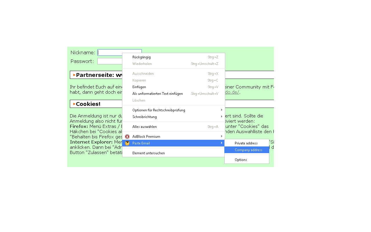 Paste Email截图1