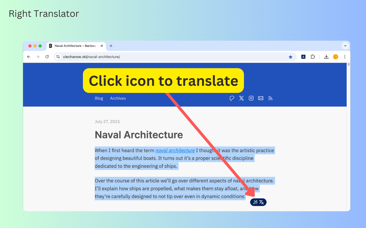 Right Translator截图2