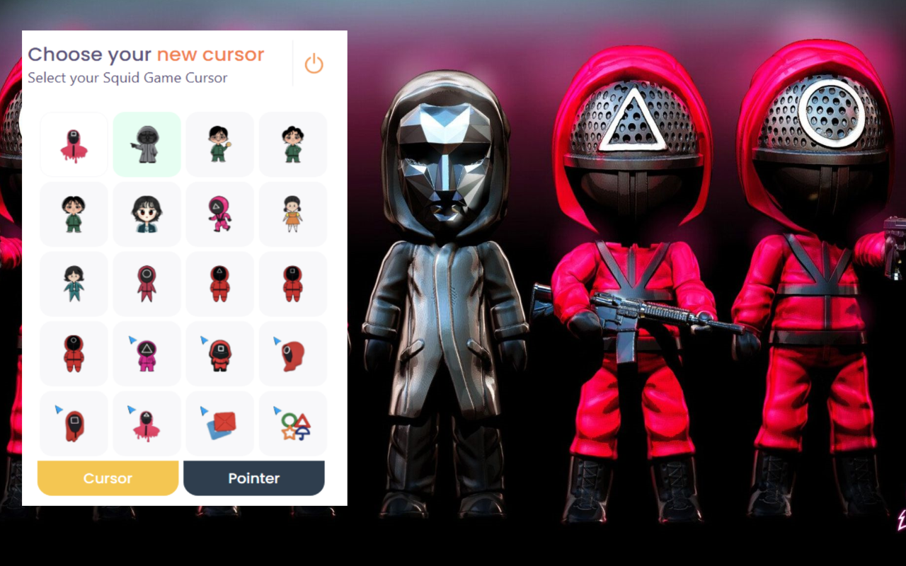 Squid Game Cursor截图1