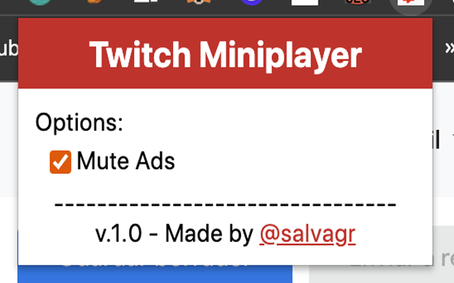 Twitch Miniplayer截图1
