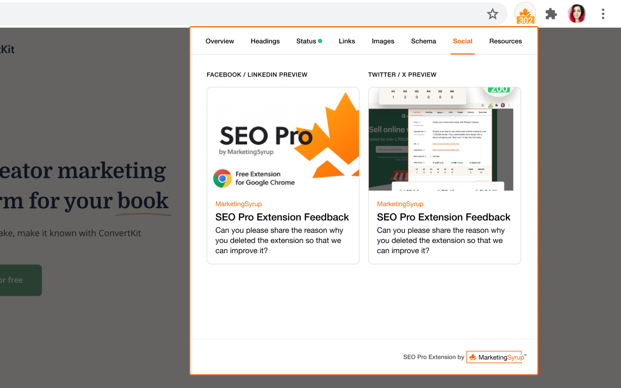 SEO Pro Extension截图2