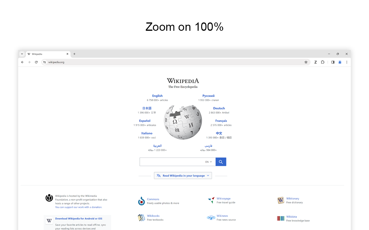 缩放 for Google Chrome截图4