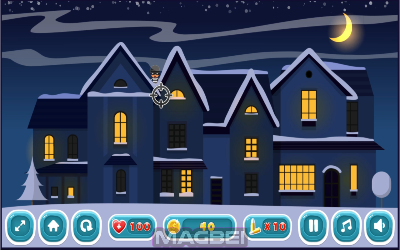 射击强盗游戏 - 离线运行截图5