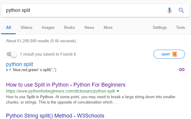 Foundit! - searchable bookmarks截图1
