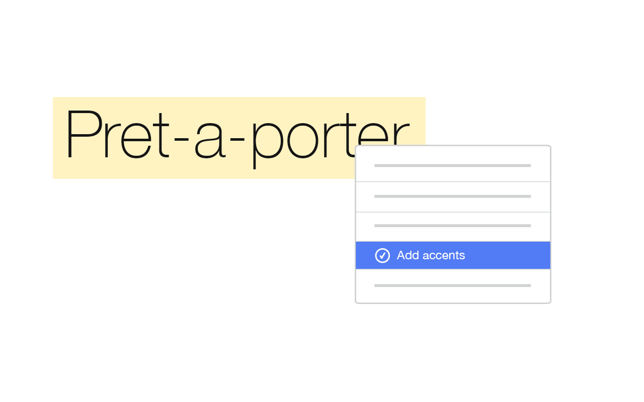 Accents.io - diacritic completion截图1