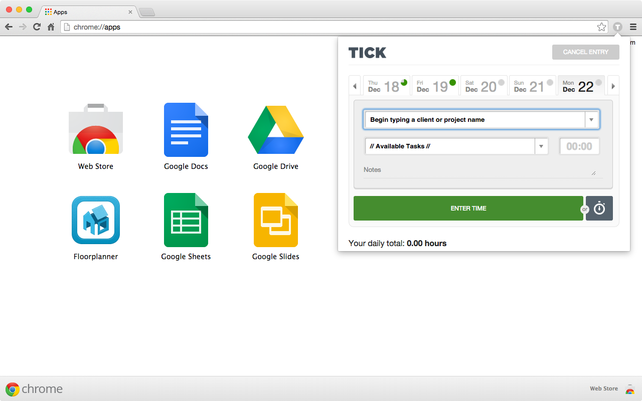 Tick Time Tracking截图3