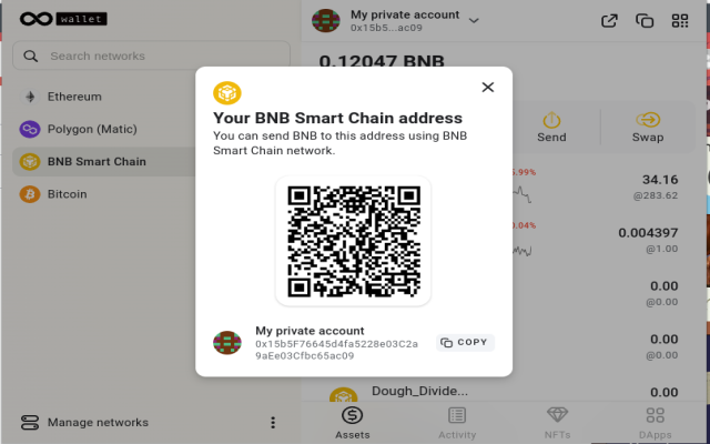 EternalWallet: EVM Wallet (BSC, ETH + more)截图5