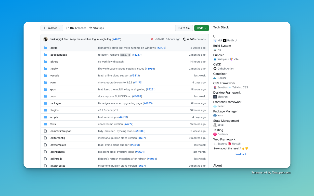 TechStack: Show Github Repo Tech Stack截图1