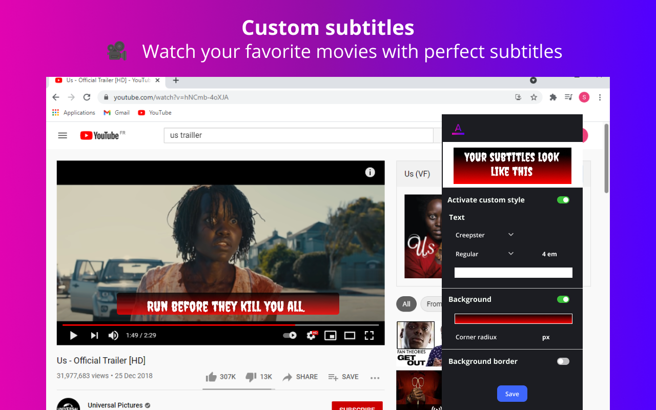 Checksub - Custom Subtitles截图1