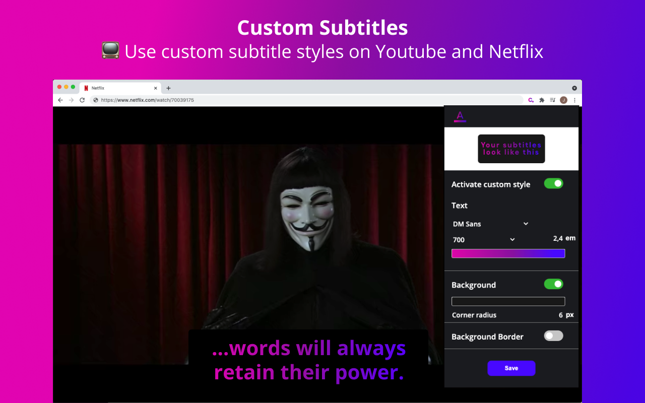 Checksub - Custom Subtitles截图3