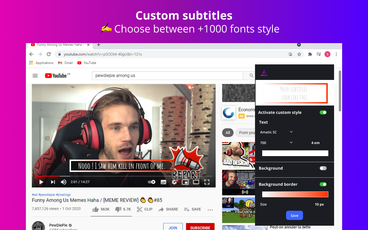 Checksub - Custom Subtitles截图5