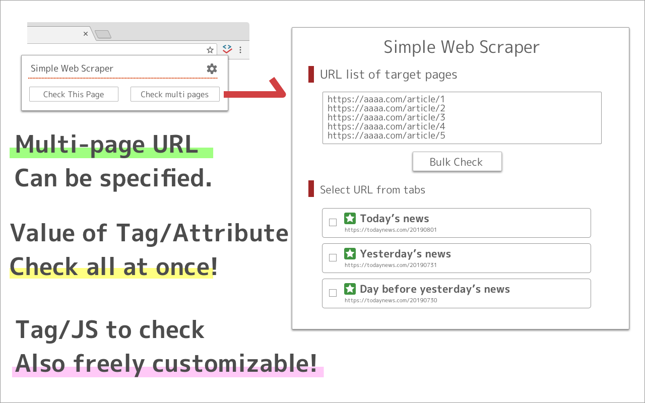 Simple Web Scraper (Free)截图1