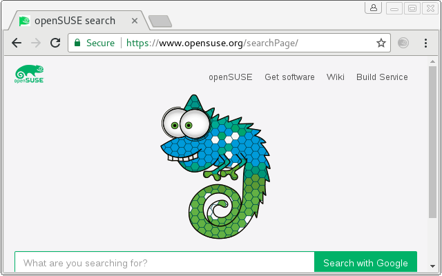 openSUSE User Agent截图1