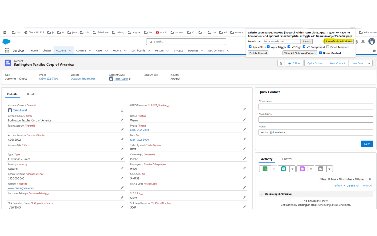 Salesforce Advanced Search & Record Details截图4