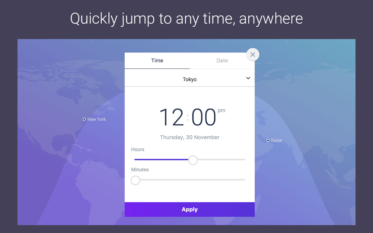 Omni World Timezone Map截图5