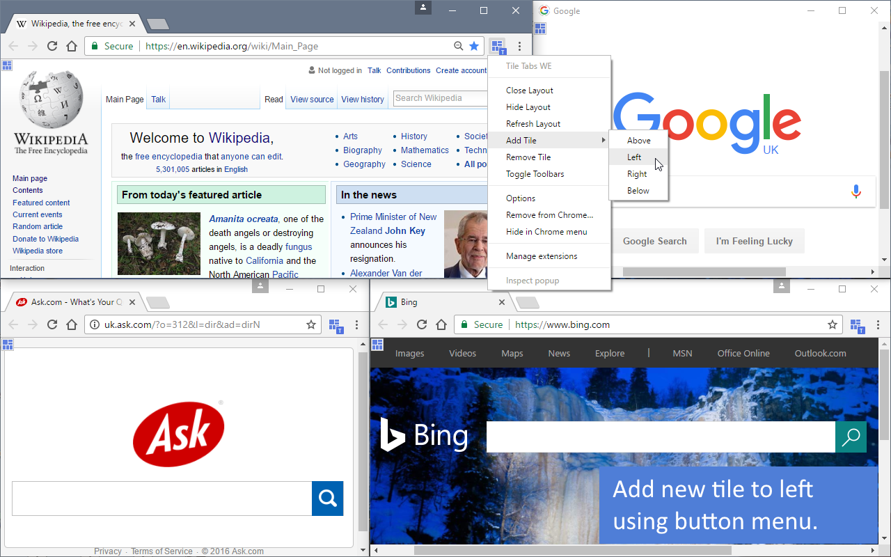 Tile Tabs WE截图1